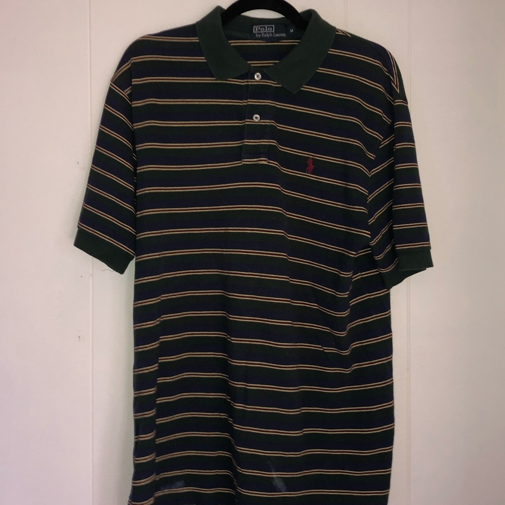 Colourful Striped Vintage Ralph Lauren Polo